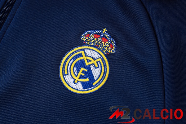 Insieme Tuta Calcio - Giacca Real Madrid Blu Reale 2026/2027