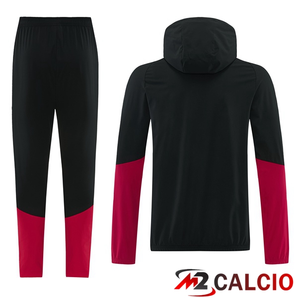 Tuta Calcio - Giacca A Vento Belgio Nero 2026/2027