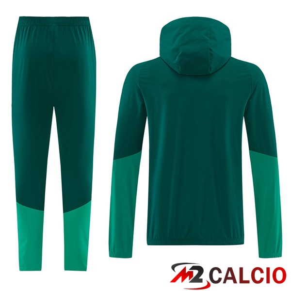 Tuta Calcio - Giacca A Vento Algeria Verde 2026/2027