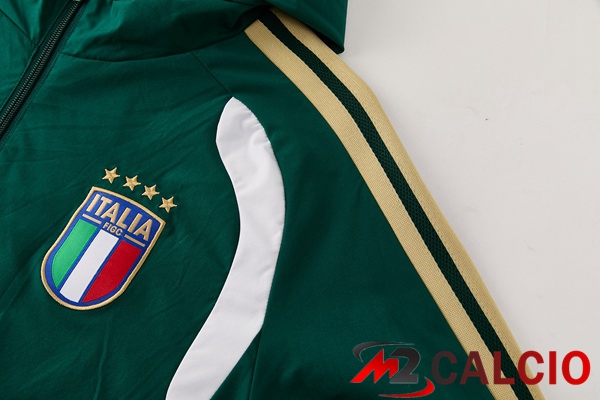 Tuta Calcio - Giacca A Vento Italia Verde 2026/2027
