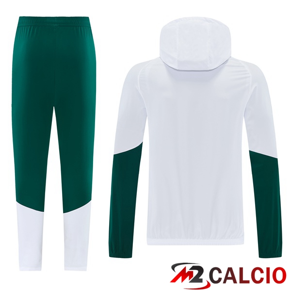 Tuta Calcio - Giacca A Vento Italia Bianco 2026/2027