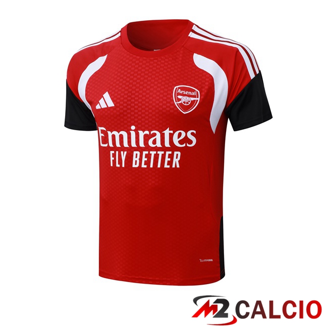 Maglie Calcio Personalizzate,Tute Calcio Squadre,Maglia Nazionale Italiana Calcio | T Shirt Allenamento Arsenal Rosso 2026/2027