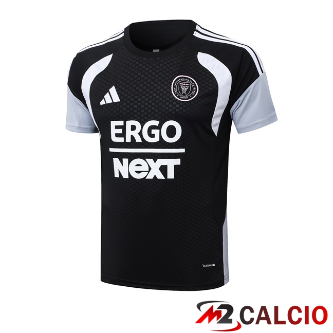 Maglie Calcio Personalizzate,Tute Calcio Squadre,Maglia Nazionale Italiana Calcio | T Shirt Allenamento Inter Miami CF Nero 2026/2027