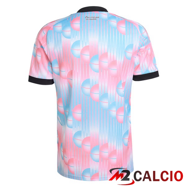 Maglie Calcio Belgio Seconda Rosa Blu 2026/2027