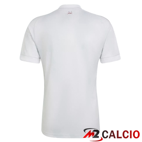 Maglie Calcio Qatar Seconda Bianco 2026/2027