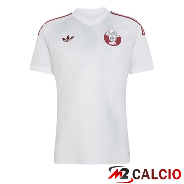 Maglie Calcio Personalizzate,Tute Calcio Squadre,Maglia Nazionale Italiana Calcio | Maglie Calcio Qatar Seconda Bianco 2026/2027