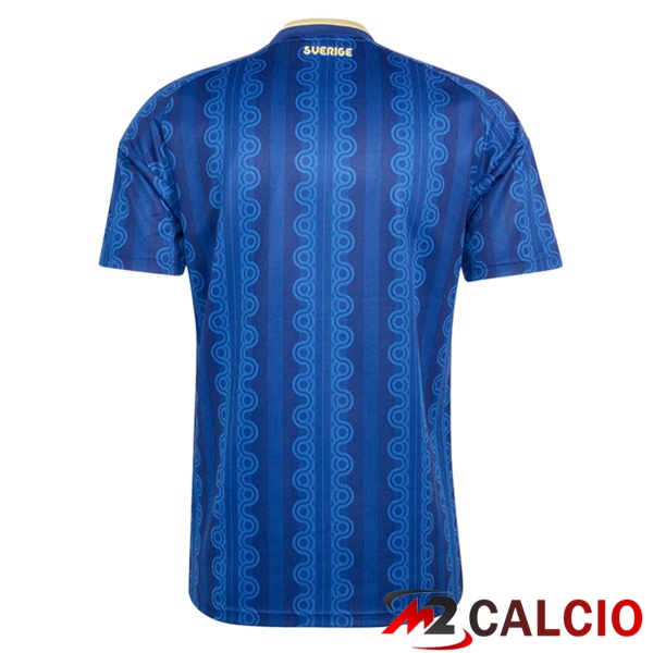 Maglie Calcio Svezia Seconda Blu 2026/2027