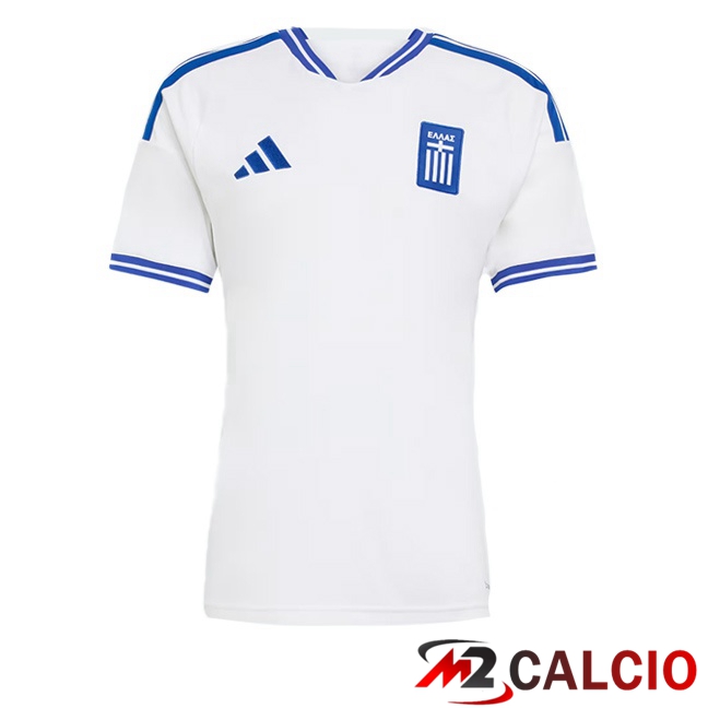 Maglie Calcio Personalizzate,Tute Calcio Squadre,Maglia Nazionale Italiana Calcio | Maglie Calcio Grecia Prima Bianco 2026/2027