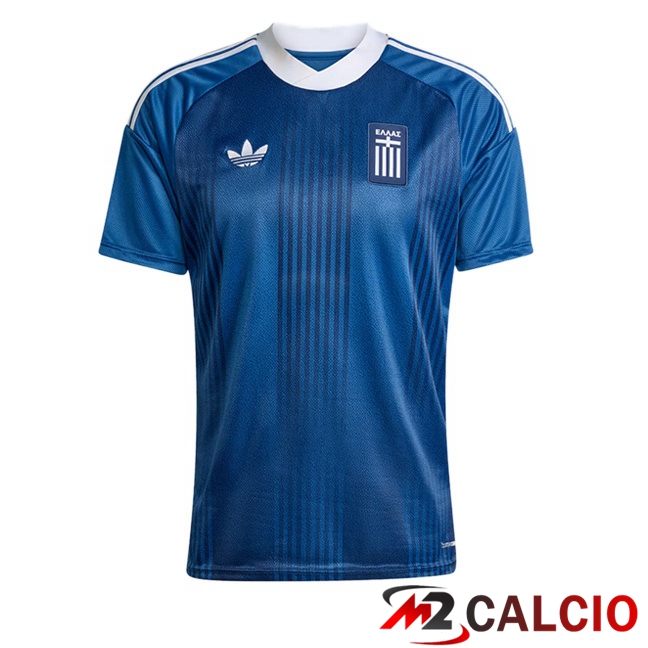 Maglie Calcio Personalizzate,Tute Calcio Squadre,Maglia Nazionale Italiana Calcio | Maglie Calcio Grecia Seconda Blu 2026/2027