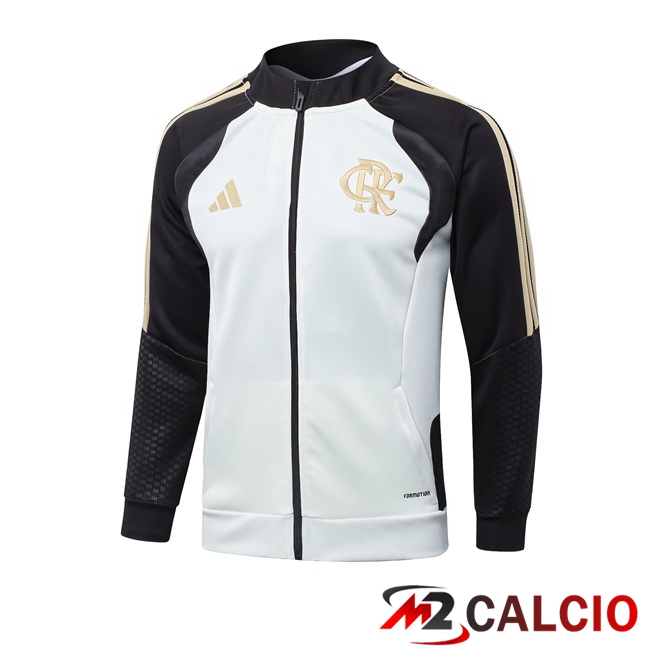 Maglie Calcio Personalizzate,Tute Calcio Squadre,Maglia Nazionale Italiana Calcio | Giacca Calcio Flamengo Bianco 2026/2027