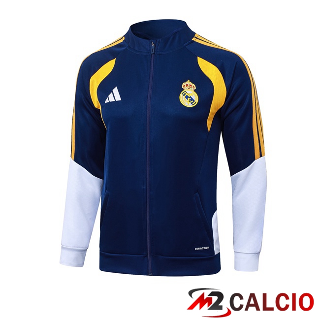 Maglie Calcio Personalizzate,Tute Calcio Squadre,Maglia Nazionale Italiana Calcio | Giacca Calcio Real Madrid Blu Reale 2026/2027