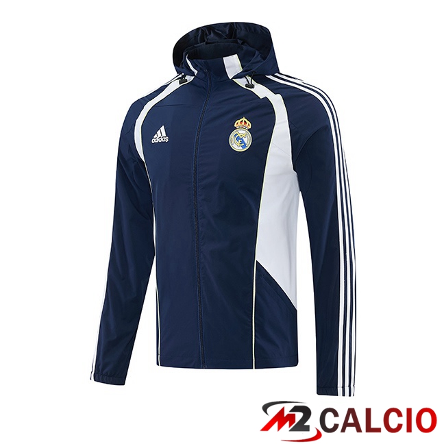 Maglie Calcio Personalizzate,Tute Calcio Squadre,Maglia Nazionale Italiana Calcio | Giacca A Vento Real Madrid Blu Reale 2026/2027