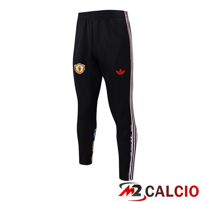 Maglie Calcio Personalizzate,Tute Calcio Squadre,Maglia Nazionale Italiana Calcio | Pantaloni Da Allenamento Manchester United Nero 2026/2027