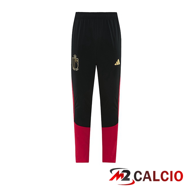 Maglie Calcio Personalizzate,Tute Calcio Squadre,Maglia Nazionale Italiana Calcio | Pantaloni Da Allenamento Belgio Nero 2026/2027