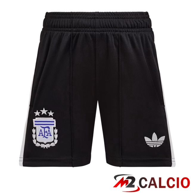 Maglie Calcio Personalizzate,Tute Calcio Squadre,Maglia Nazionale Italiana Calcio | Pantaloncini Calcio Argentina Seconda Nero 2026/2027