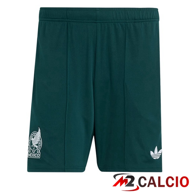 Maglie Calcio Personalizzate,Tute Calcio Squadre,Maglia Nazionale Italiana Calcio | Pantaloncini Calcio Messico Seconda Verde 2026/2027