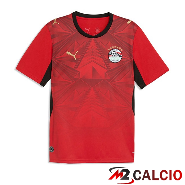 Maglie Calcio Personalizzate,Tute Calcio Squadre,Maglia Nazionale Italiana Calcio | Maglie Calcio Egitto Prima Rosso 2026/2027