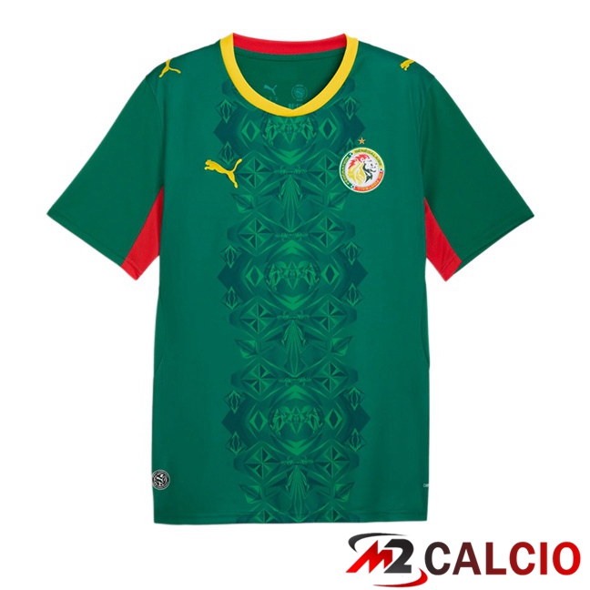 Maglie Calcio Personalizzate,Tute Calcio Squadre,Maglia Nazionale Italiana Calcio | Maglie Calcio Senegal Seconda Verde 2026/2027