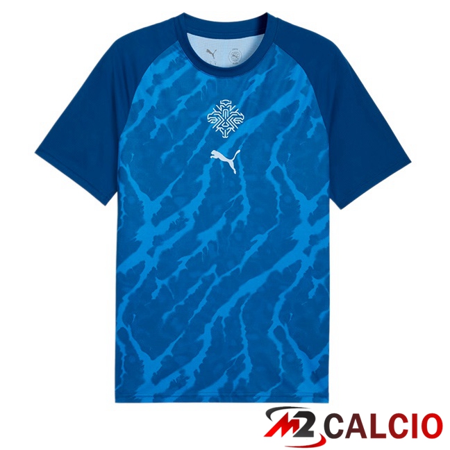 Maglie Calcio Personalizzate,Tute Calcio Squadre,Maglia Nazionale Italiana Calcio | Maglie Calcio Islanda Prima Blu 2026/2027