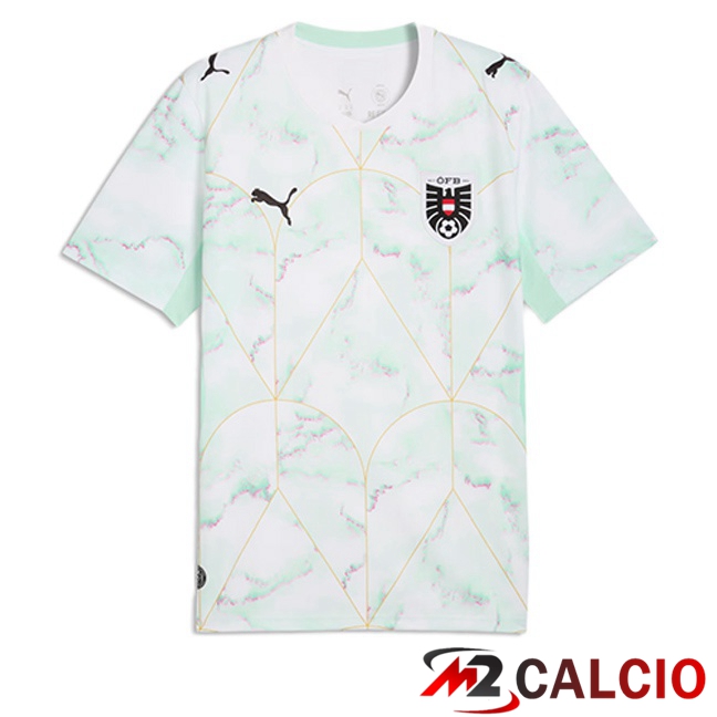 Maglie Calcio Personalizzate,Tute Calcio Squadre,Maglia Nazionale Italiana Calcio | Maglie Calcio Austria Seconda Bianco 2026/2027