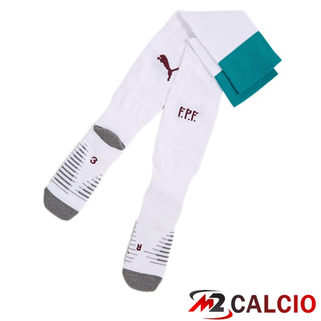 Maglie Calcio Personalizzate,Tute Calcio Squadre,Maglia Nazionale Italiana Calcio | Calzini Calcio Portogallo Seconda Bianco 2026/2027