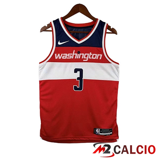 Maglie Calcio Personalizzate,Tute Calcio Squadre,Maglia Nazionale Italiana Calcio | Maglia Washington Wizards (YONG #3) Rosso/Bianco/Blu 2026 2027