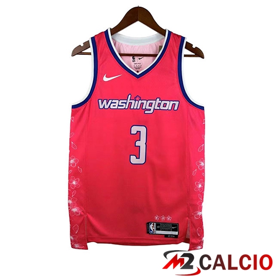 Maglie Calcio Personalizzate,Tute Calcio Squadre,Maglia Nazionale Italiana Calcio | Maglia Washington Wizards (YONG #3) Rosso/Blu 2026 2027