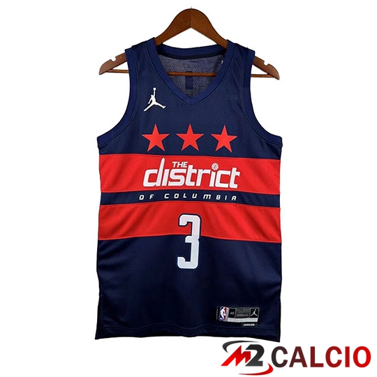 Maglie Calcio Personalizzate,Tute Calcio Squadre,Maglia Nazionale Italiana Calcio | Maglia Washington Wizards (YONG #3) Blu/Rosso 2026 2027