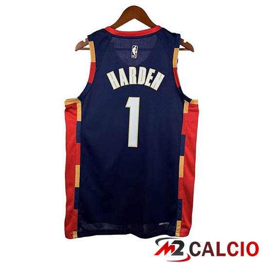 Maglia Cleveland Cavaliers (HARDEN #1) Blu/Rosso 2026 2027