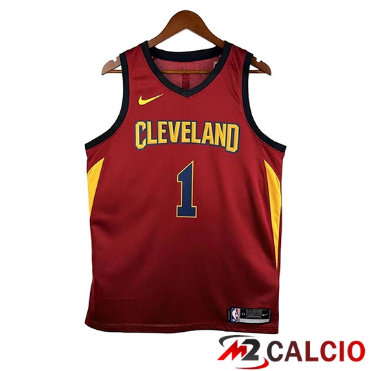 Maglie Calcio Personalizzate,Tute Calcio Squadre,Maglia Nazionale Italiana Calcio | Maglia Cleveland Cavaliers (HARDEN #1) Rosso 2026 2027