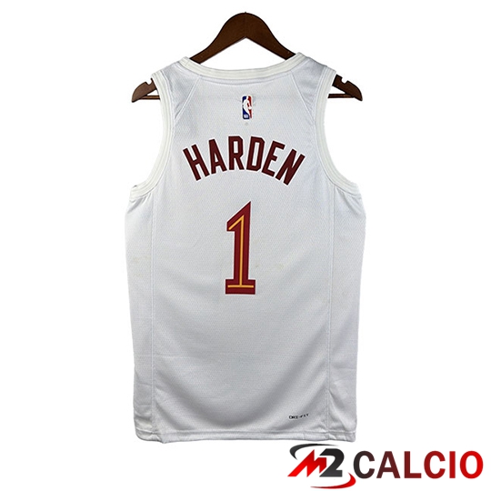 Maglia Cleveland Cavaliers (HARDEN #1) Bianco 2026 2027