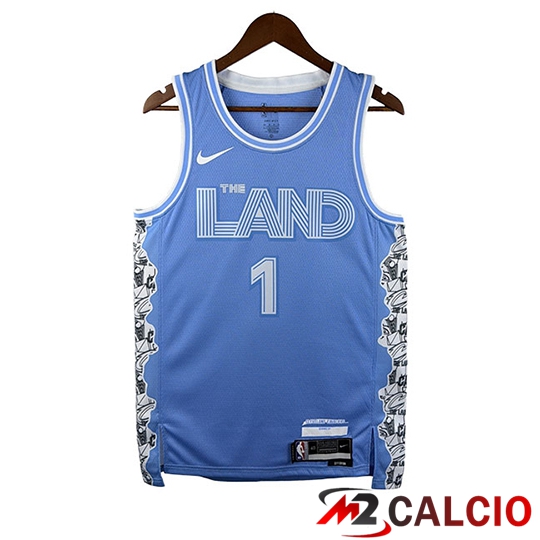 Maglie Calcio Personalizzate,Tute Calcio Squadre,Maglia Nazionale Italiana Calcio | Maglia Cleveland Cavaliers (HARDEN #1) Blu 2026 2027