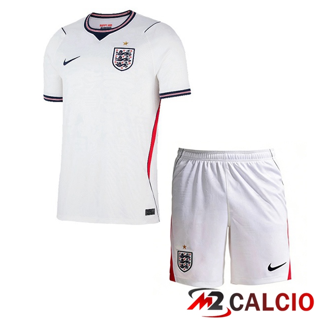 Maglie Calcio Personalizzate,Tute Calcio Squadre,Maglia Nazionale Italiana Calcio | Maglie Calcio Inghilterra Bambino Prima Bianco 2026/2027