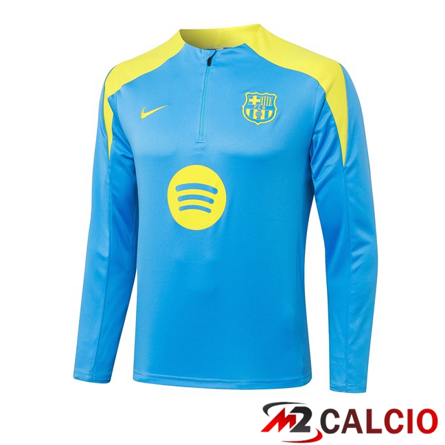 Maglie Calcio Personalizzate,Tute Calcio Squadre,Maglia Nazionale Italiana Calcio | Felpa Allenamento FC Barcellona Blu 2026/2027