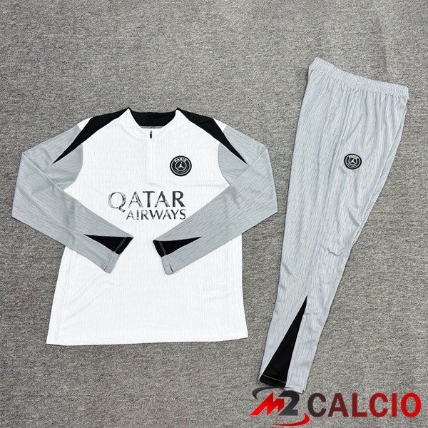 Insieme Tuta Calcio Paris PSG Bianco 2026/2027