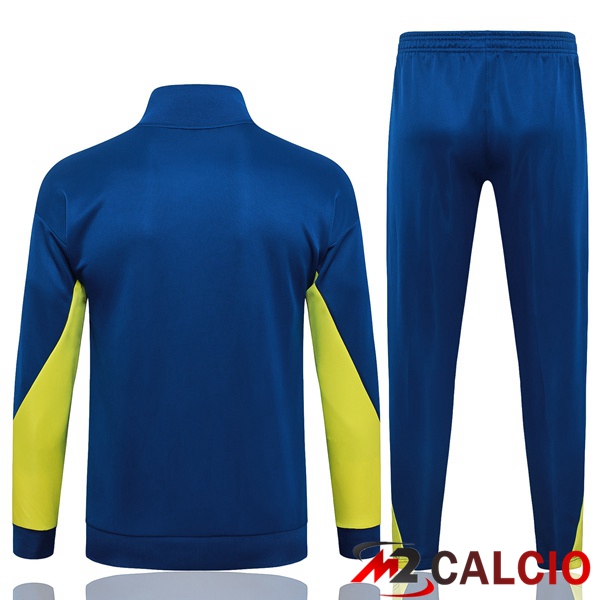 Insieme Tuta Calcio - Giacca FC Barcellona Blu Reale 2026/2027