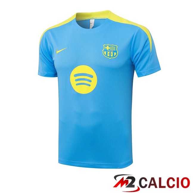 Maglie Calcio Personalizzate,Tute Calcio Squadre,Maglia Nazionale Italiana Calcio | T Shirt Allenamento FC Barcellona Blu 2026/2027