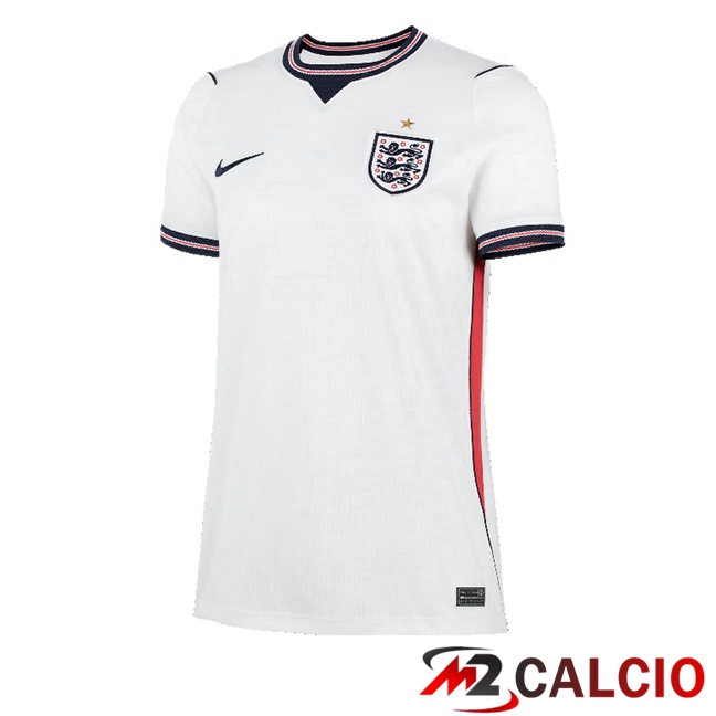 Maglie Calcio Personalizzate,Tute Calcio Squadre,Maglia Nazionale Italiana Calcio | Maglie Calcio Inghilterra Donna Prima Bianco 2026/2027