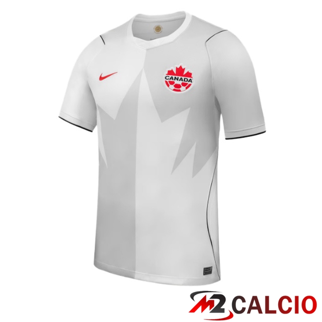 Maglie Calcio Personalizzate,Tute Calcio Squadre,Maglia Nazionale Italiana Calcio | Maglie Calcio Canada Terza Grigio 2026/2027
