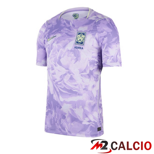 Maglie Calcio Personalizzate,Tute Calcio Squadre,Maglia Nazionale Italiana Calcio | Maglie Calcio Corea Seconda Viola 2026/2027