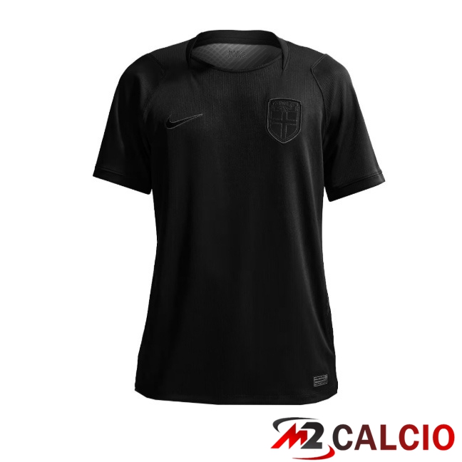 Maglie Calcio Personalizzate,Tute Calcio Squadre,Maglia Nazionale Italiana Calcio | Maglie Calcio Norvegia Seconda Nero 2026/2027