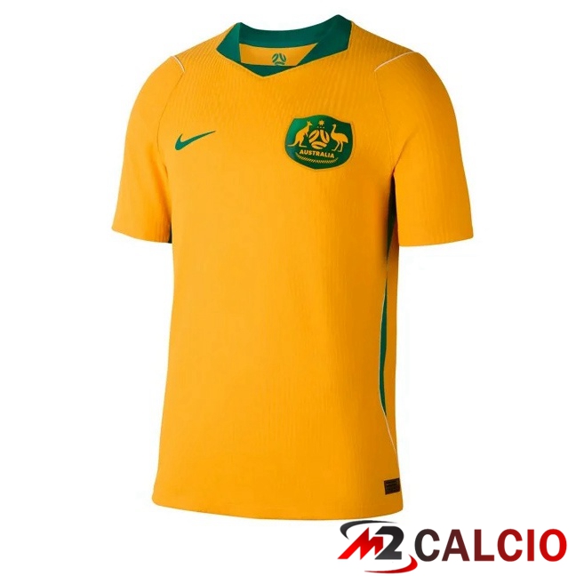 Maglie Calcio Personalizzate,Tute Calcio Squadre,Maglia Nazionale Italiana Calcio | Maglie Calcio Australia Prima Giallo 2026/2027