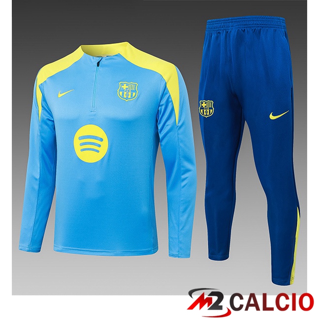 Maglie Calcio Personalizzate,Tute Calcio Squadre,Maglia Nazionale Italiana Calcio | Insieme Tuta Calcio FC Barcellona Bambino Blu 2026/2027