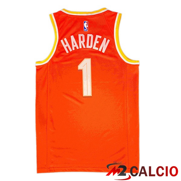 Maglia NBA Cleveland Cavaliers (James Harden 1) Arancia 2025/2026