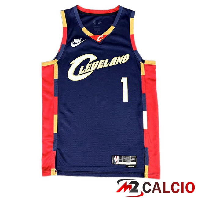 Maglie Calcio Personalizzate,Tute Calcio Squadre,Maglia Nazionale Italiana Calcio | Maglia NBA Cleveland Cavaliers (James Harden 1) Retro Blu Reale 2006-2009