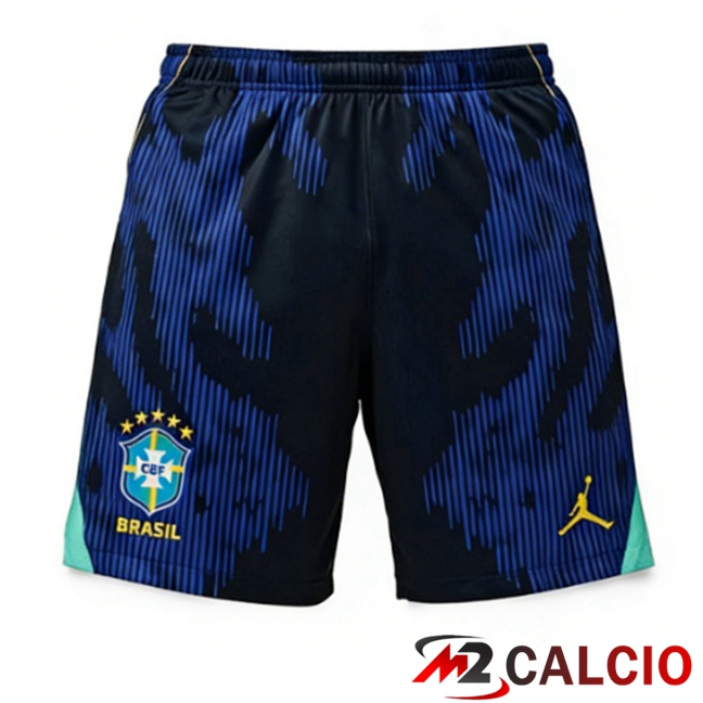Maglie Calcio Personalizzate,Tute Calcio Squadre,Maglia Nazionale Italiana Calcio | Pantaloncini Calcio Brasile Seconda Blu Reale 2026/2027