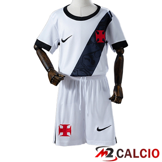 Maglie Calcio Personalizzate,Tute Calcio Squadre,Maglia Nazionale Italiana Calcio | Maglie Calcio CR Vasco da Gama Bambino Seconda 2026/2027