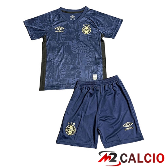 Maglie Calcio Personalizzate,Tute Calcio Squadre,Maglia Nazionale Italiana Calcio | Maglie Calcio Gremio Bambino Terza 2025/2026