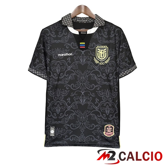 Maglie Calcio Personalizzate,Tute Calcio Squadre,Maglia Nazionale Italiana Calcio | Maglie Calcio Ecuador 100th Anniversary Edition Nero 2026/2027