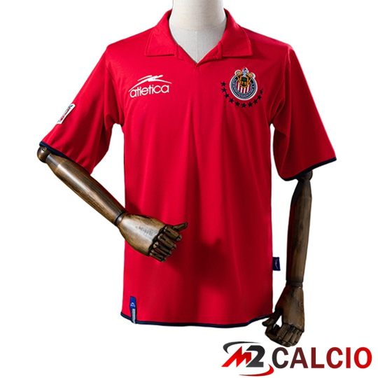 Maglie Calcio Personalizzate,Tute Calcio Squadre,Maglia Nazionale Italiana Calcio | Maglie Calcio CD Guadalajara Retro Terza 2003/2004